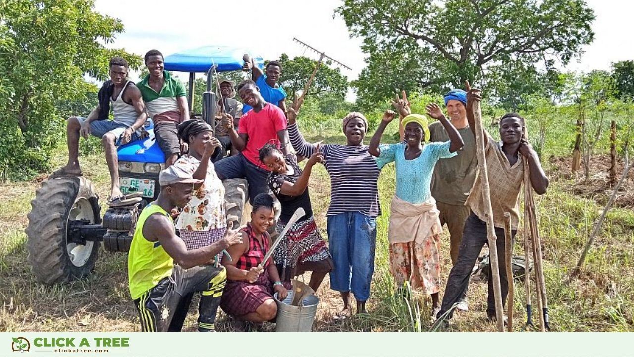 Click A Tree creates jobs and opportunities that help us fight climate change and support the 17 SDGs.