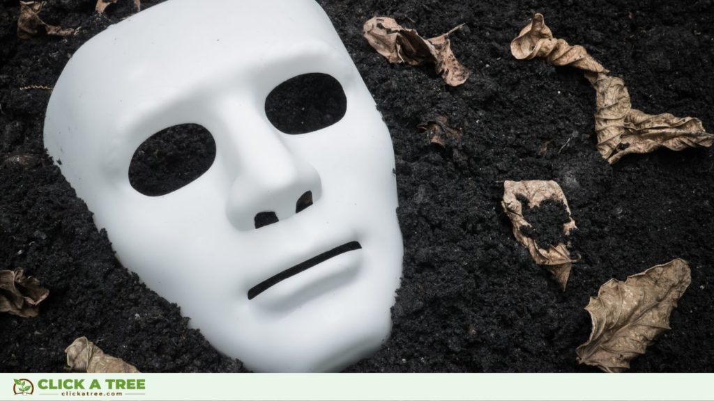 Reduce microplastics in the sea and reuse Halloween masks